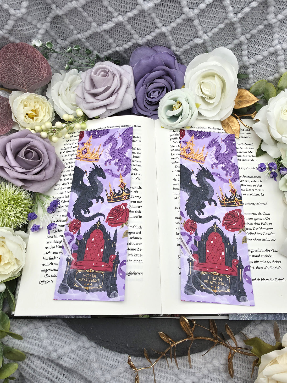 Lesezeichen I Claim Whats Mine | Bookmark