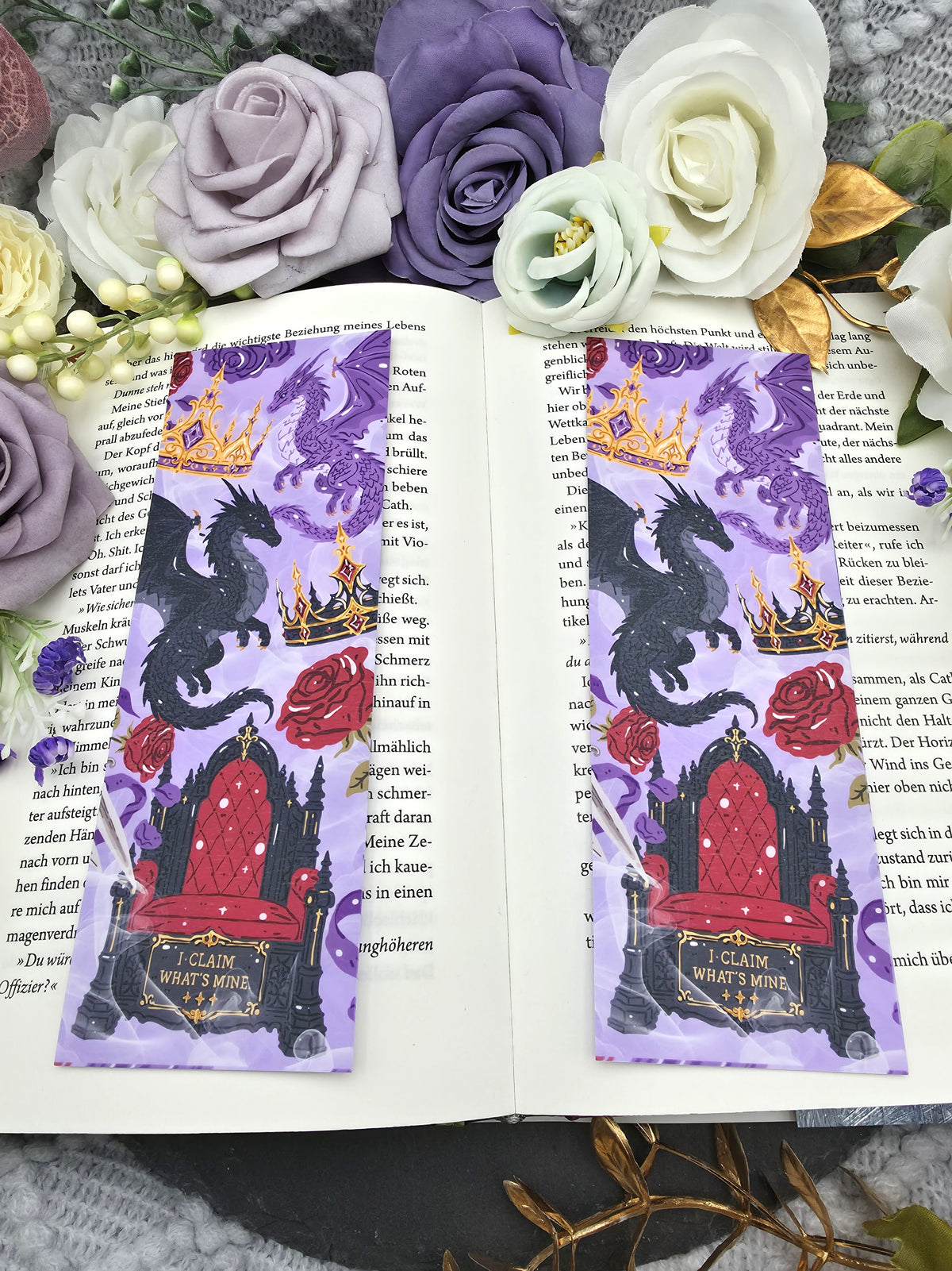 Lesezeichen I Claim Whats Mine | Bookmark