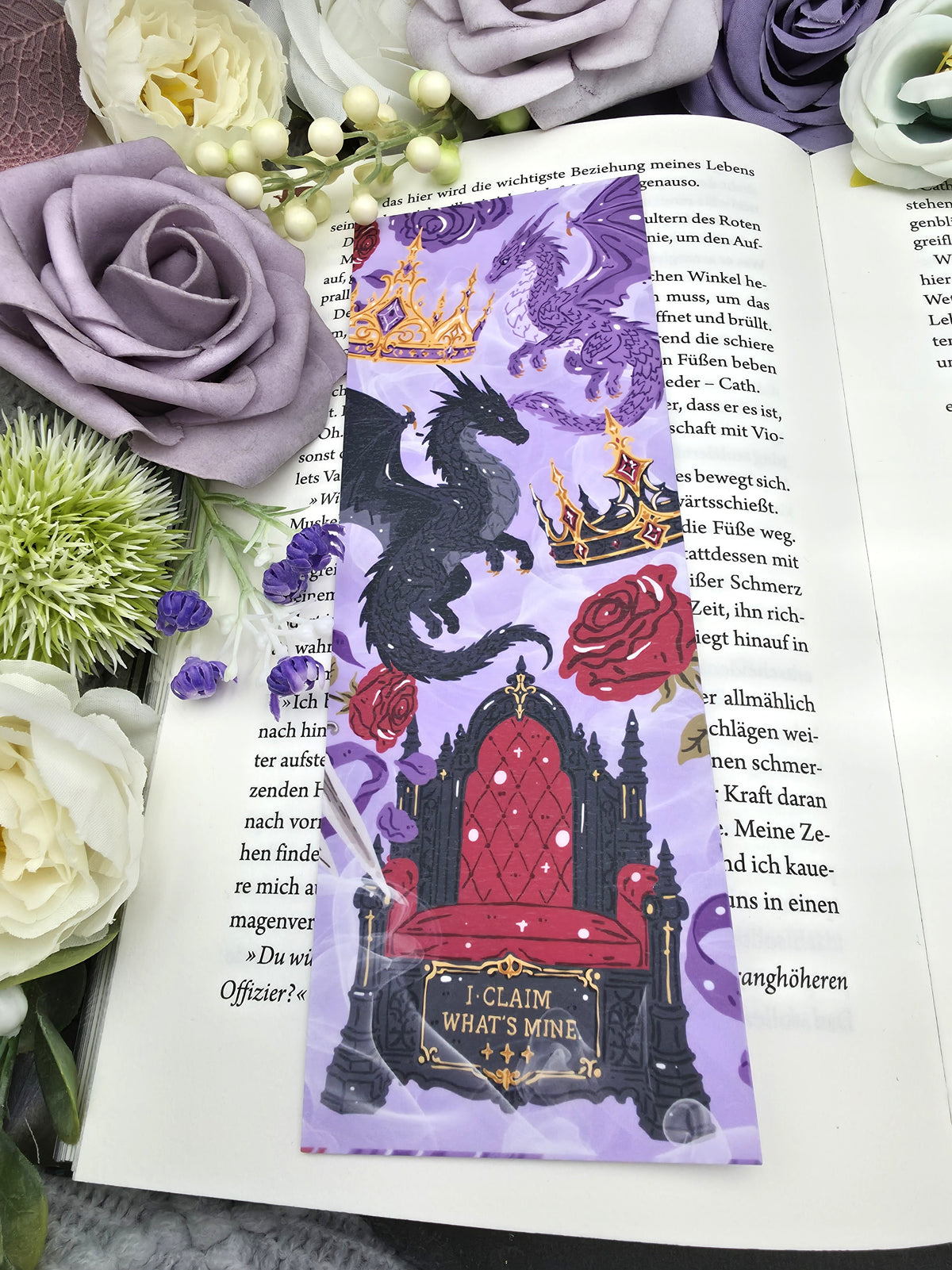 Lesezeichen I Claim Whats Mine | Bookmark