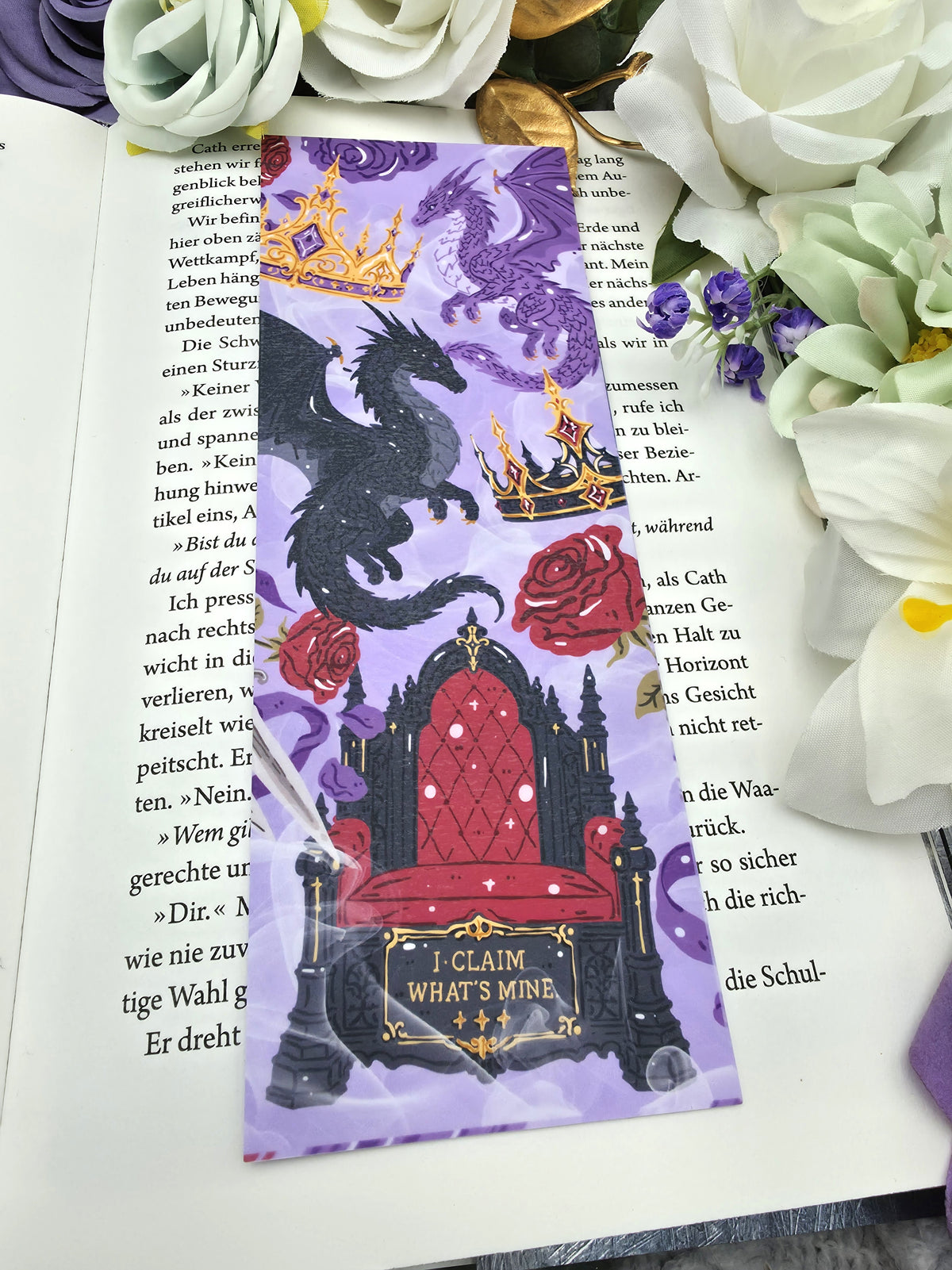 Lesezeichen I Claim Whats Mine | Bookmark