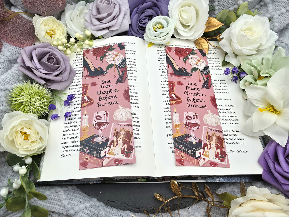 Lesezeichen One More Chapter Before Sunrise | Bookmark