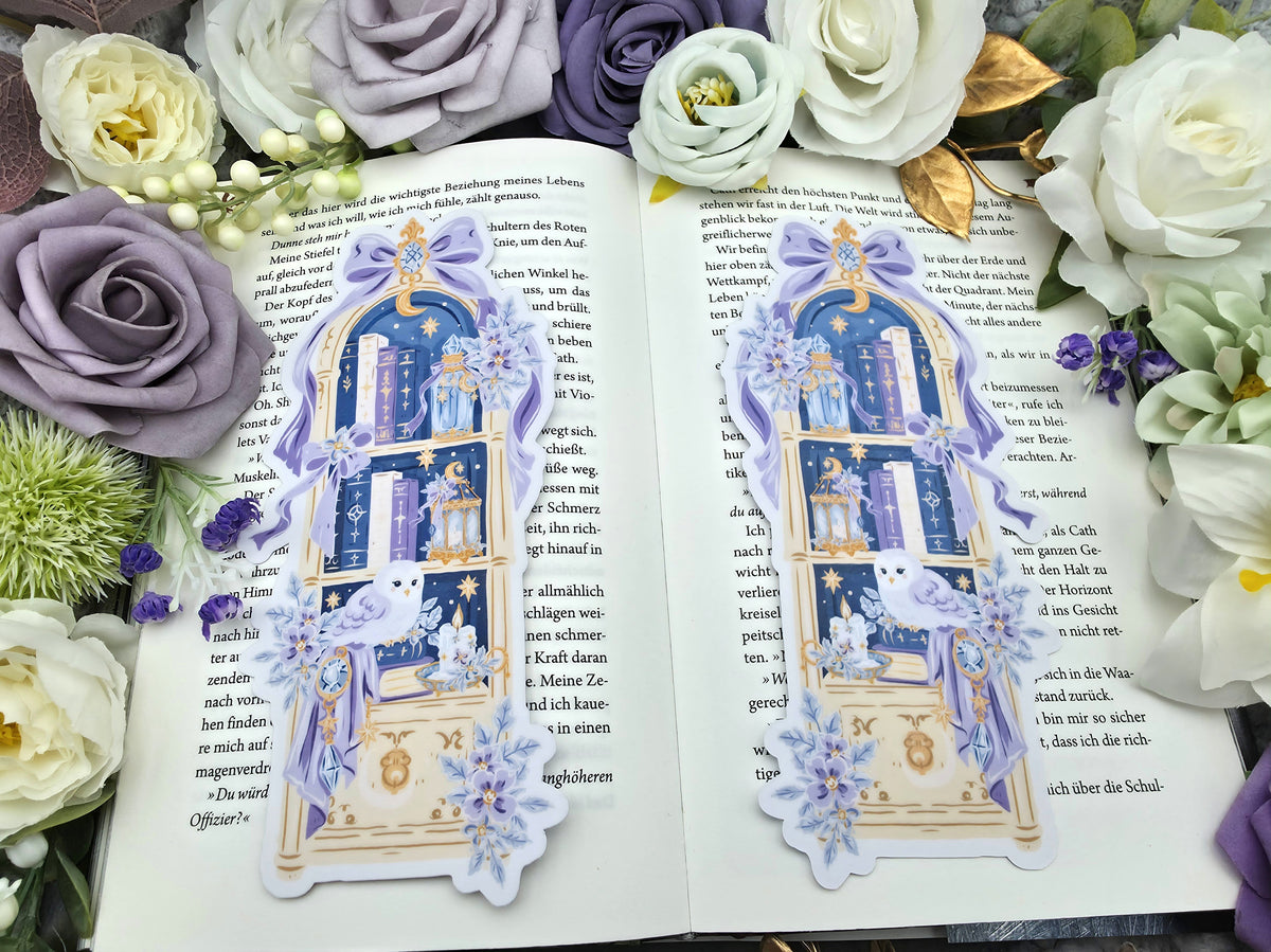 Lesezeichen Magical Bookshelf | Die Cut Bookmark