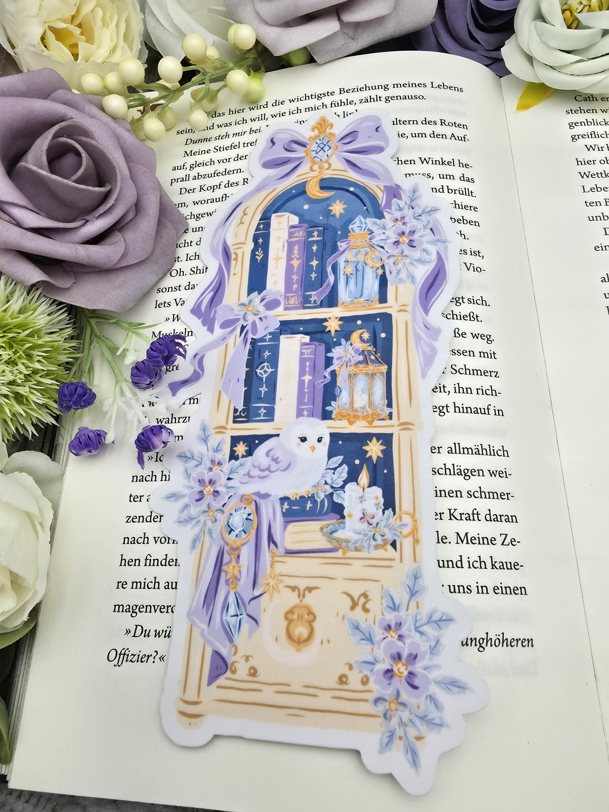 Lesezeichen Magical Bookshelf | Die Cut Bookmark