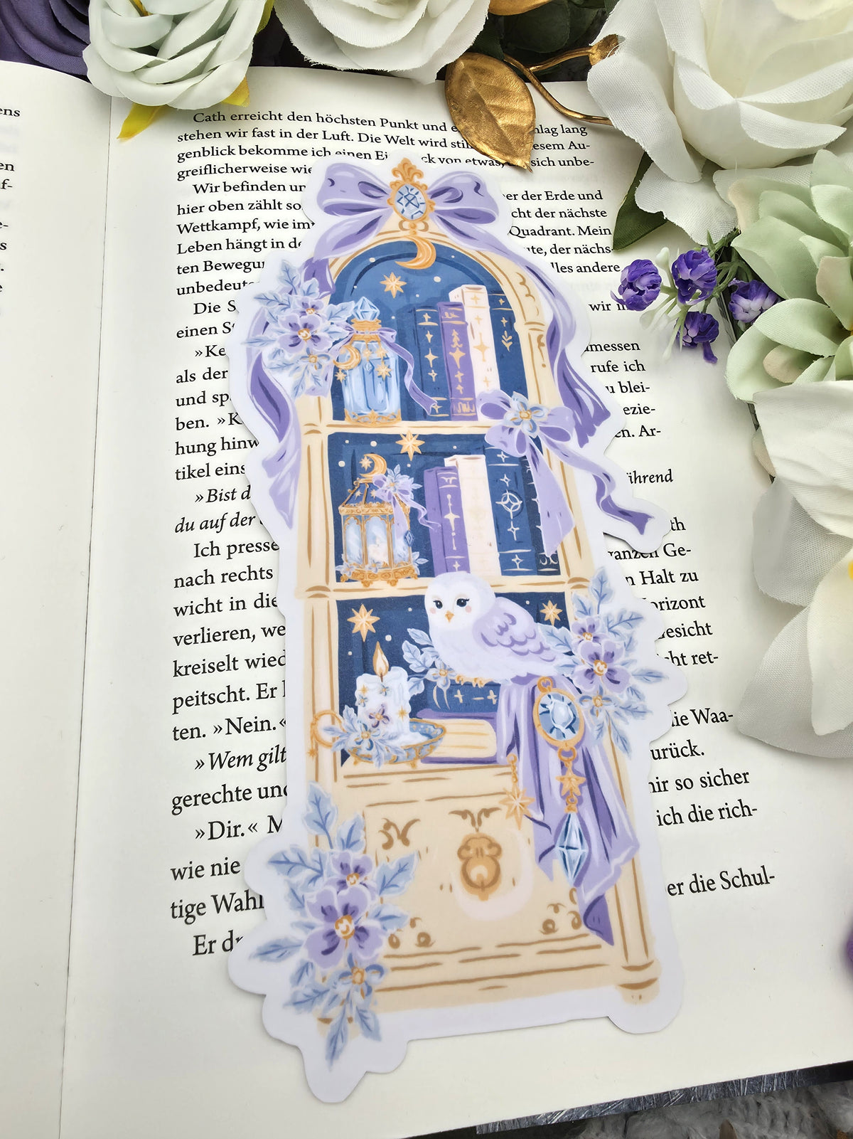Lesezeichen Magical Bookshelf | Die Cut Bookmark