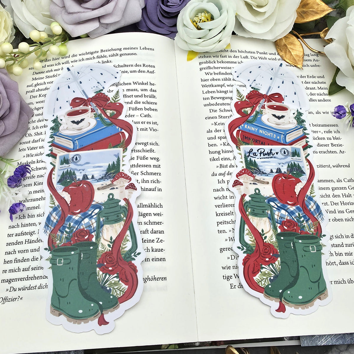 Lesezeichen Trip to La Push | Die Cut Bookmark