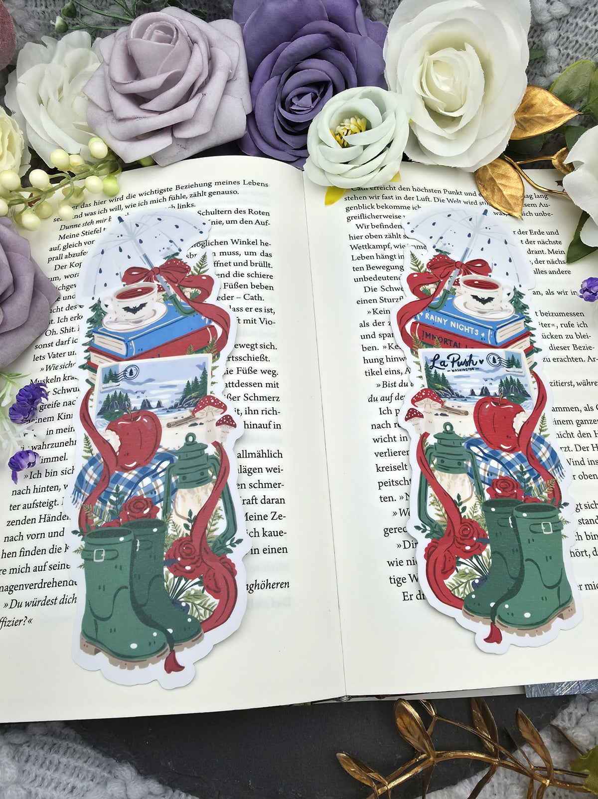 Lesezeichen Trip to La Push | Die Cut Bookmark
