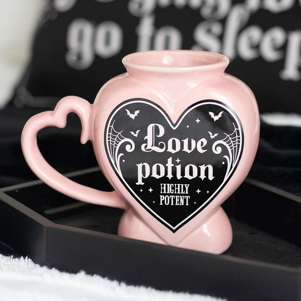 Mug "Love Potion" Ceramic Pink