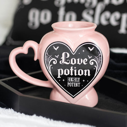Mug "Love Potion" Ceramic Pink