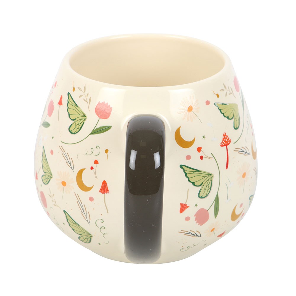 Mug "Fairy Folklore" ceramic cream