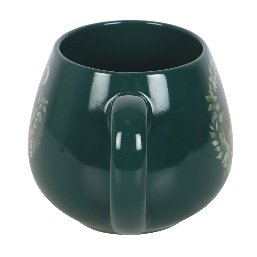 Mug "Green Fawn" ceramic green