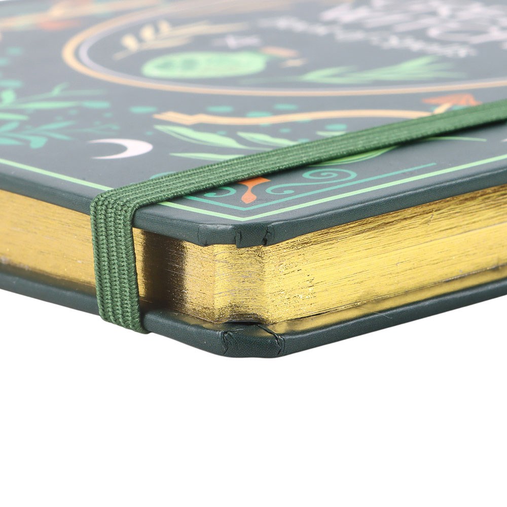 Notebook A5 Green Witch