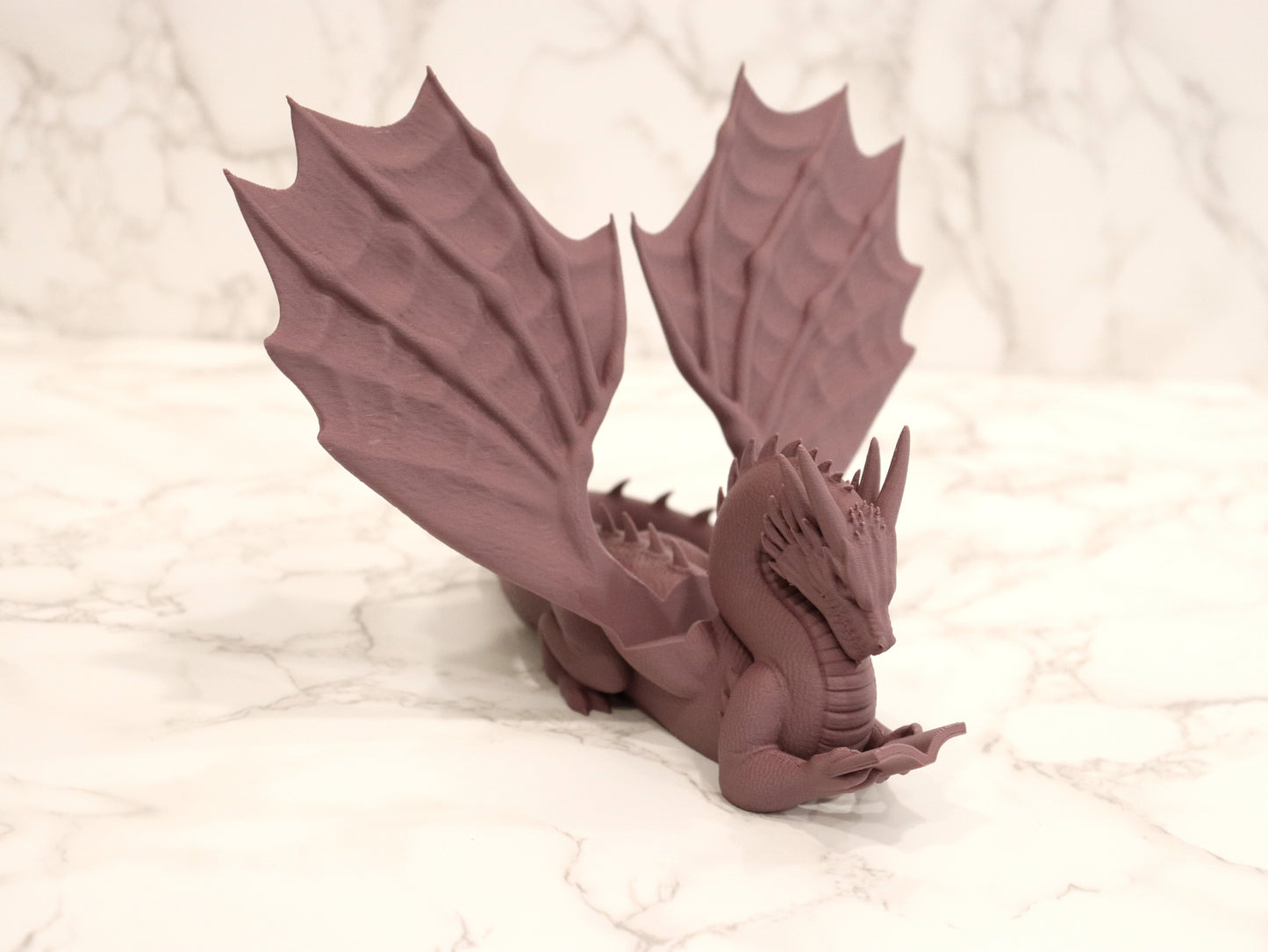 Buchhalter lesender Drache Farbauswahl Cozy Colors | verschiedene Größen | 3D Druck | Aufsteller Bücher E-Reader Tablet