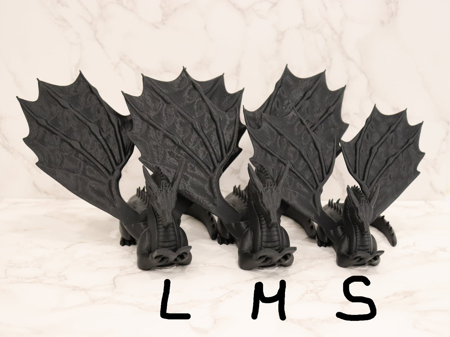 Accountant Dragon Reading | Cozy Colors Color Selection | Various Sizes | 3D Print | Stand for Books E-Readers Tablets