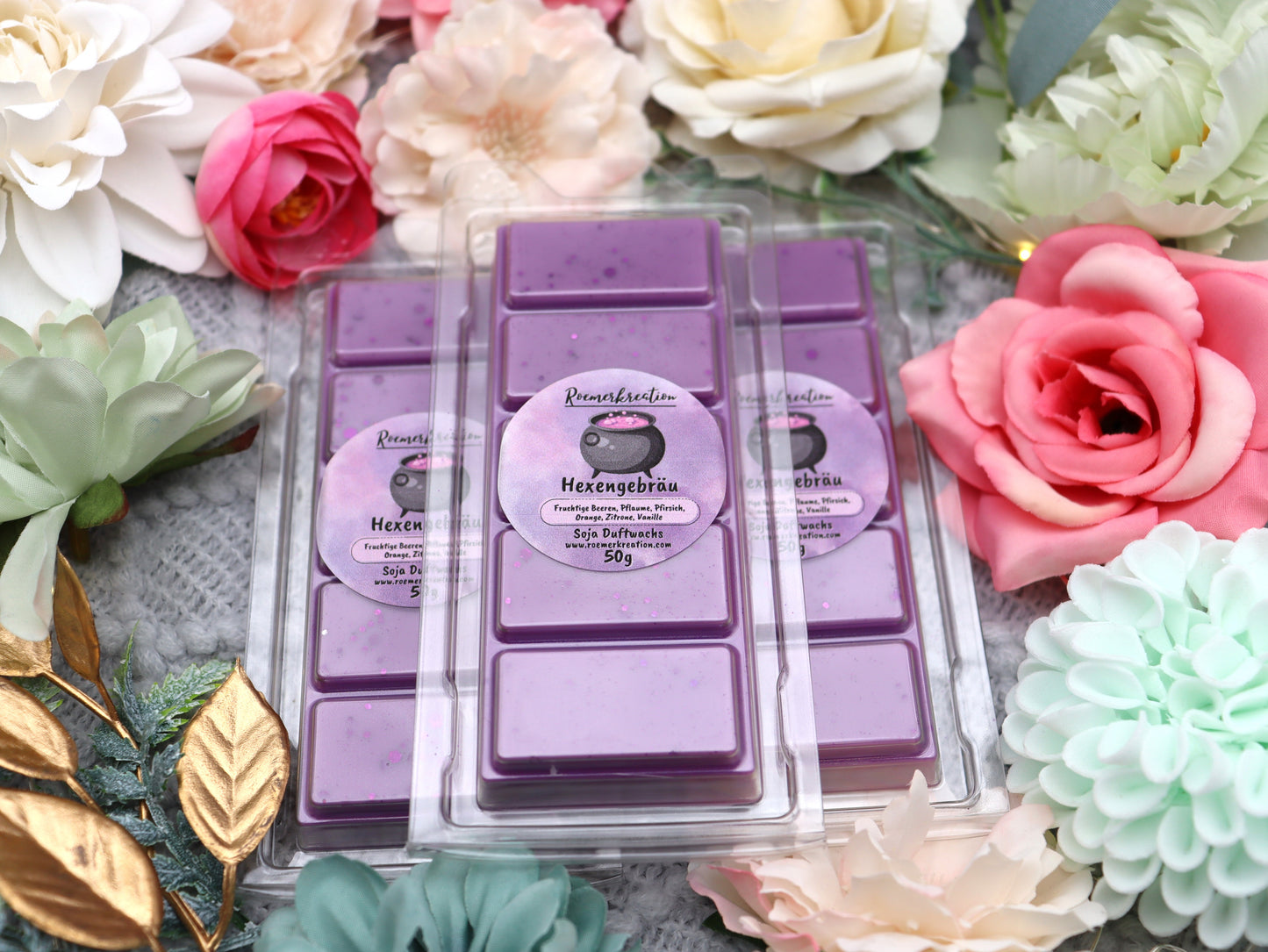 Tafel 50 g | Hexengebräu | Duftwachs