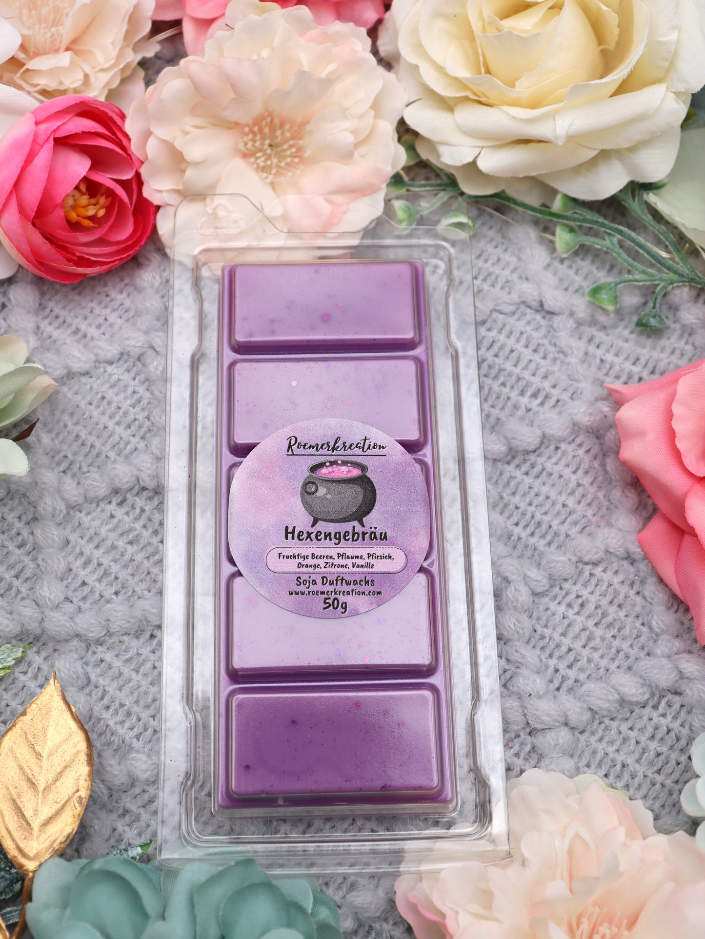 Tafel 50 g | Hexengebräu | Duftwachs