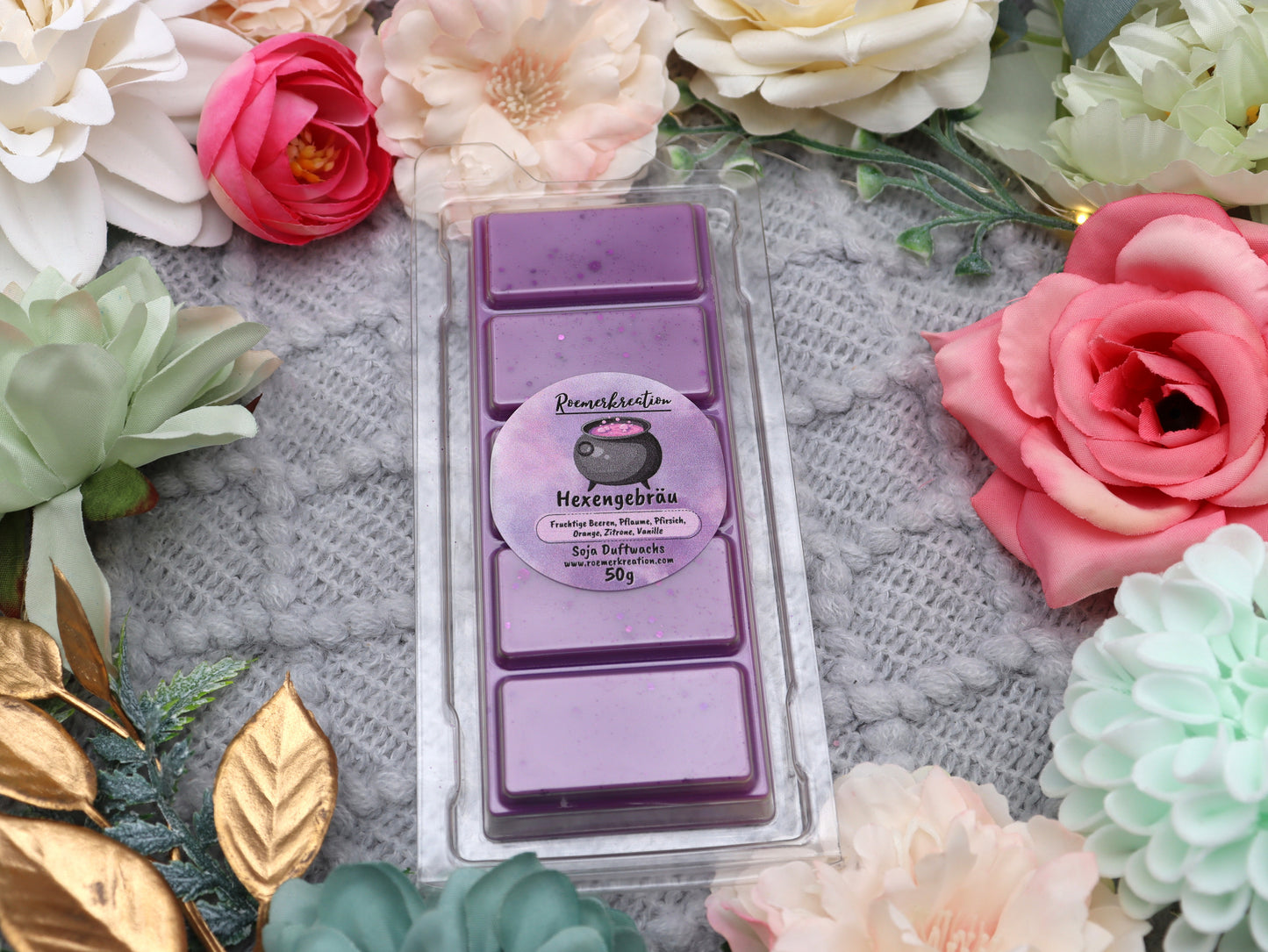 Tafel 50 g | Hexengebräu | Duftwachs