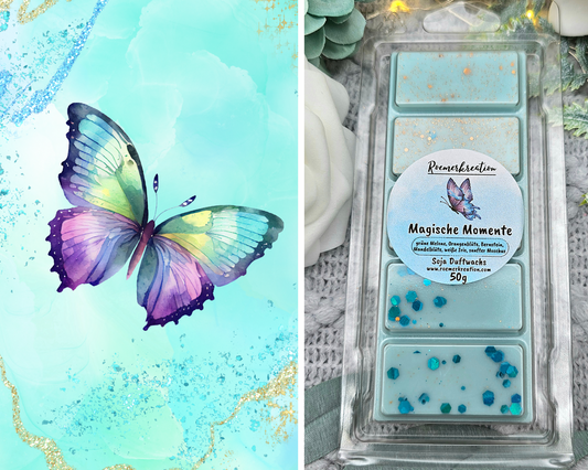 Tafel 50 g | Magische Momente | Duftwachs