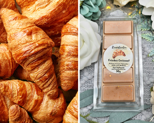 Tafel 50 g | Frisches Croissant | Duftwachs