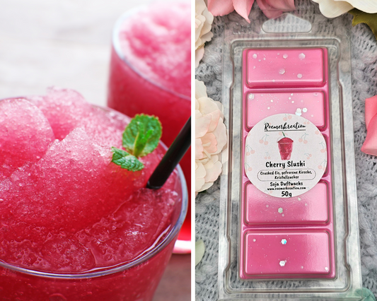 Tafel 50 g | Cherry Slushi | Duftwachs