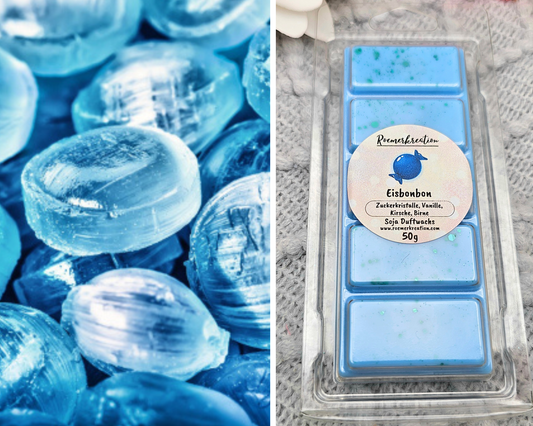 Tafel 50 g | Eisbonbon | Duftwachs