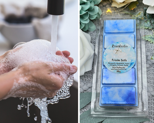 Tafel 50 g | Frische Seife | Duftwachs