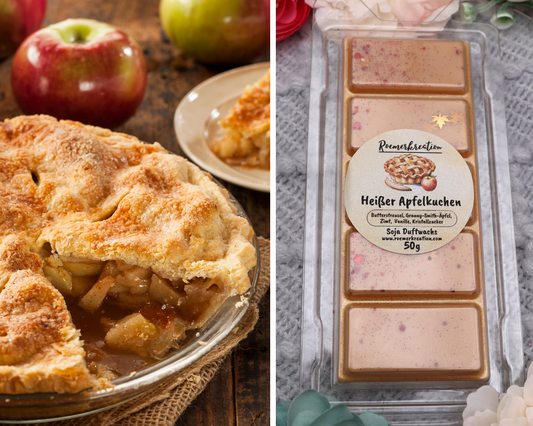 Tafel 50 g | Heißer Apfelkuchen | Duftwachs