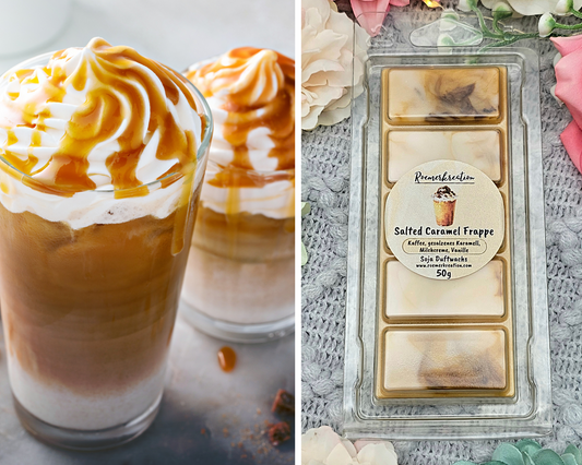 Tafel 50 g | Salted Caramel Frappe | Duftwachs