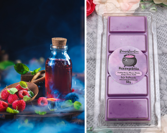 Tafel 50 g | Hexengebräu | Duftwachs