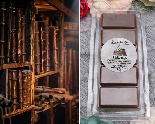 Tafel 50 g | Bibliothek | Duftwachs