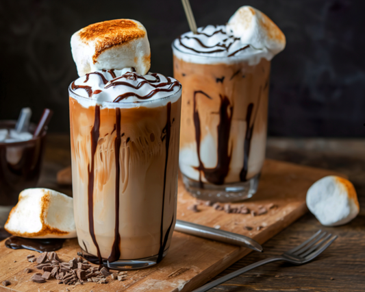 Tafel 50 g | Marshmallow & Toffee Nut Latte | Duftwachs