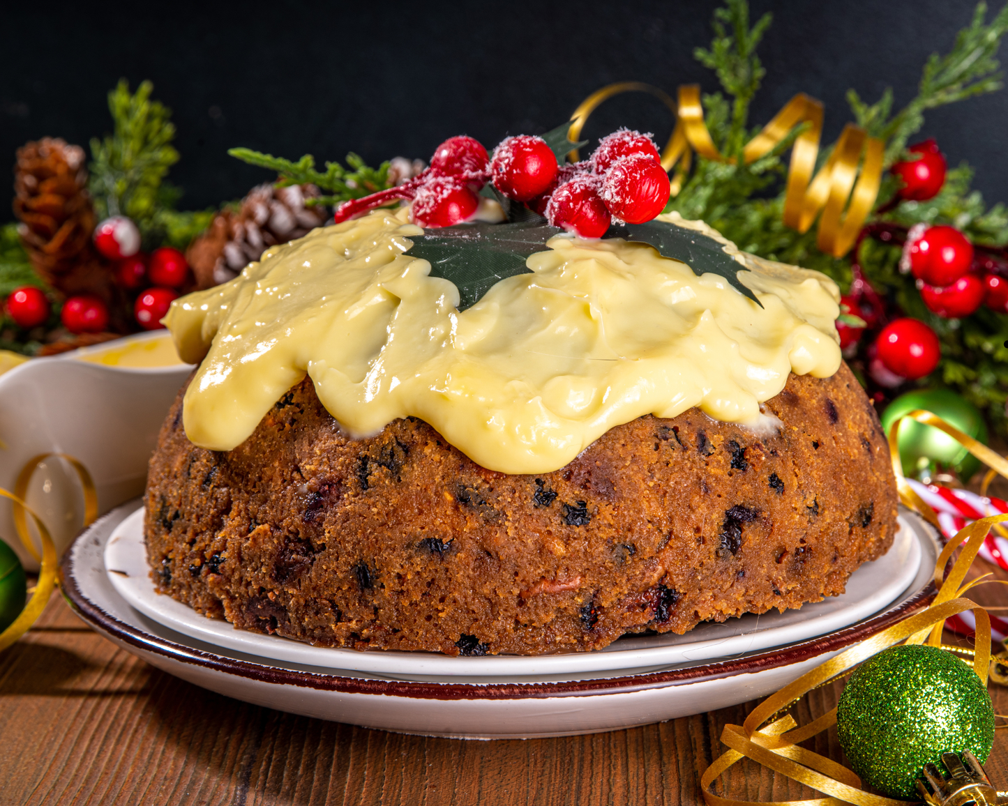 Tafel 40 g | Weihnachtspudding | *limitiert* | Duftwachs