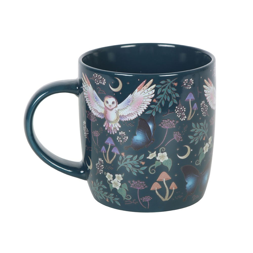 Tasse "Night Flight" Keramik blau