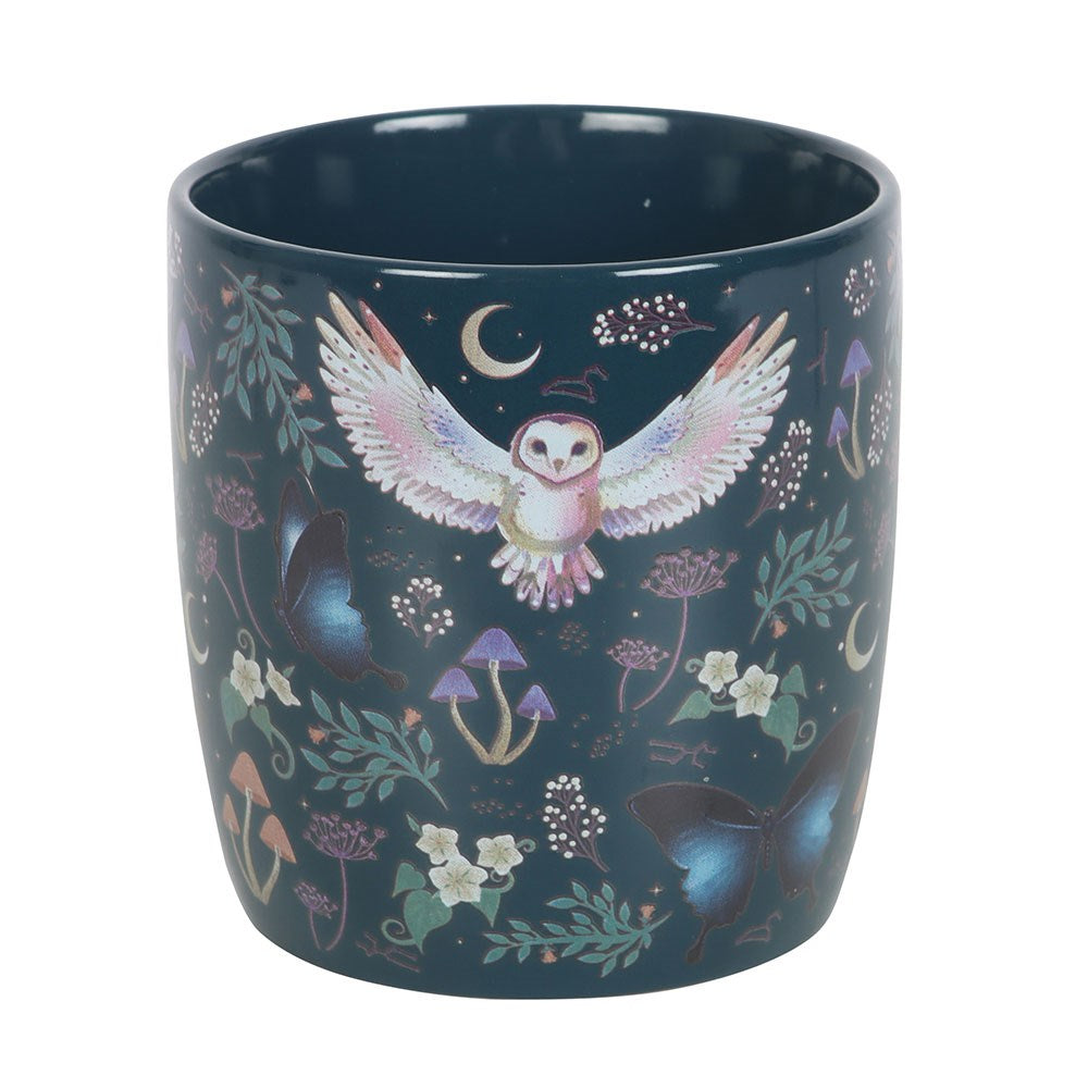 Tasse "Night Flight" Keramik blau