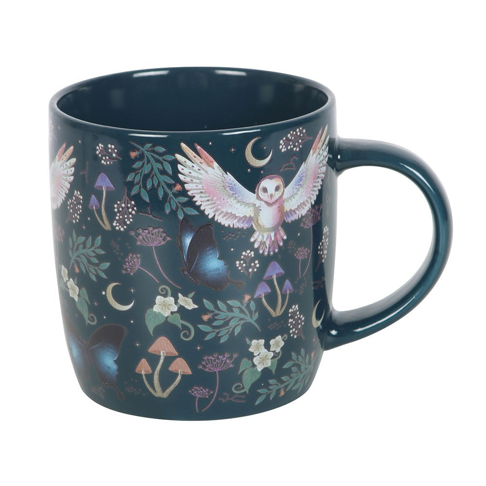 Tasse "Night Flight" Keramik Navy Blau