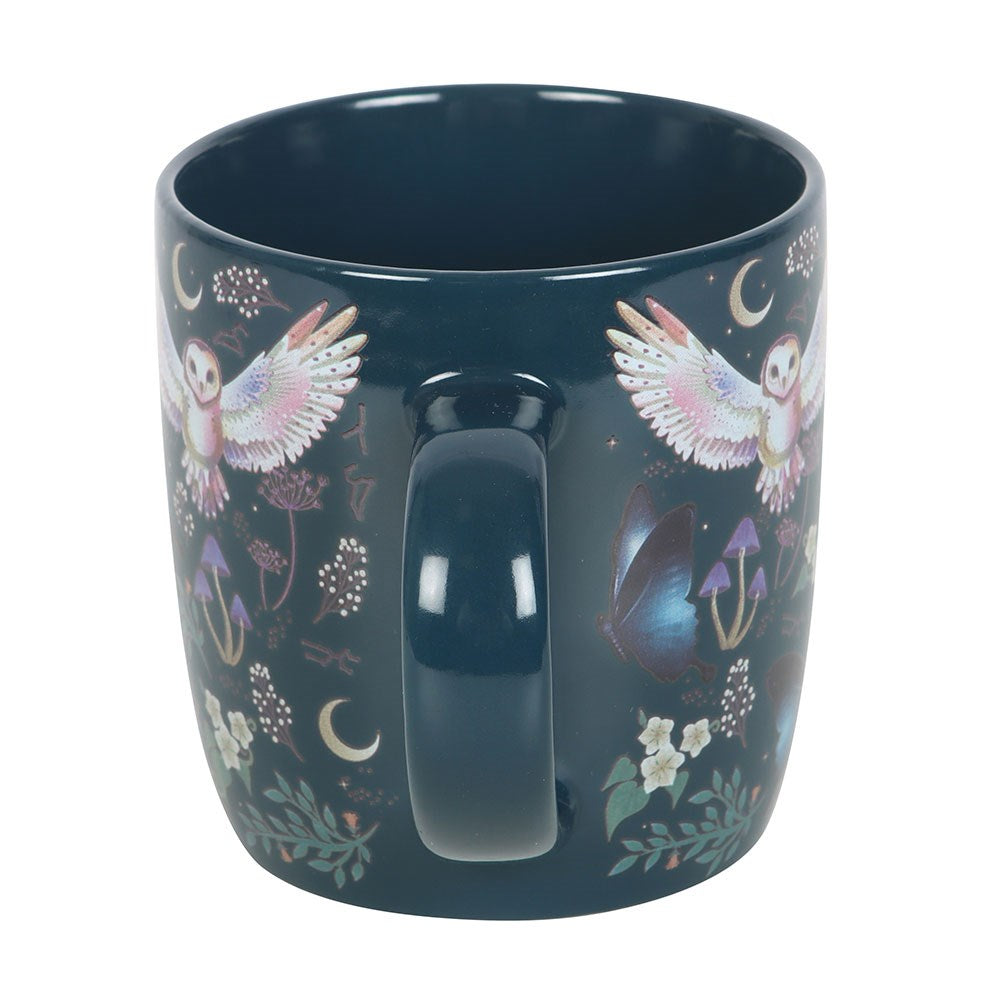 Tasse "Night Flight" Keramik blau