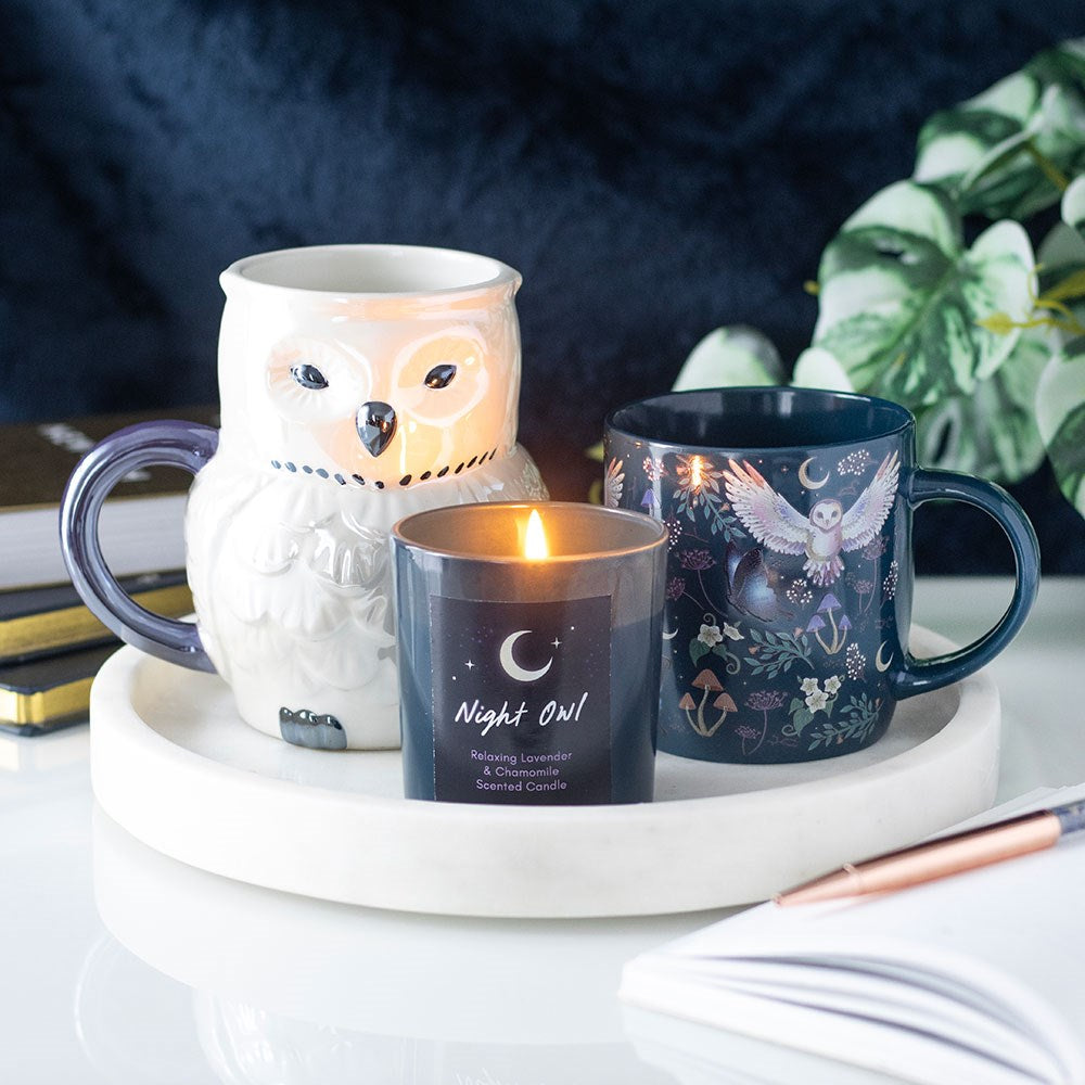 Tasse "Night Flight" Keramik blau