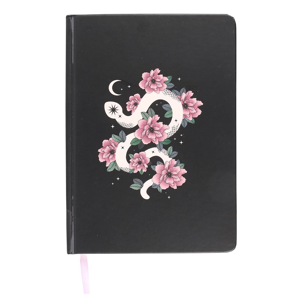 Notebook A5 Floral Snake