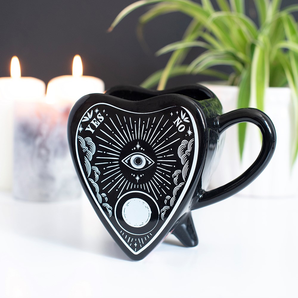 Tasse "Black Planchette" Keramik Schwarz