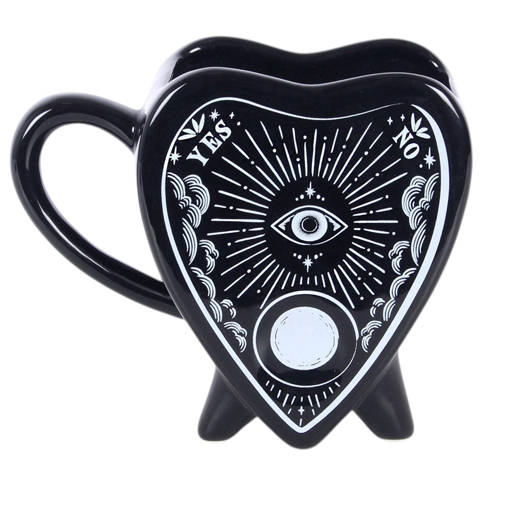Tasse "Black Planchette" Keramik Schwarz