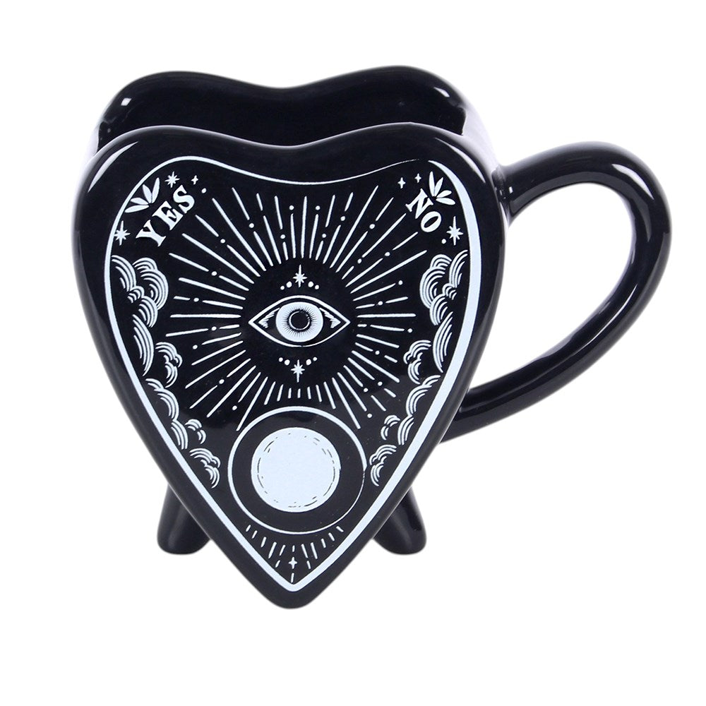 Tasse "Black Planchette" Keramik Schwarz