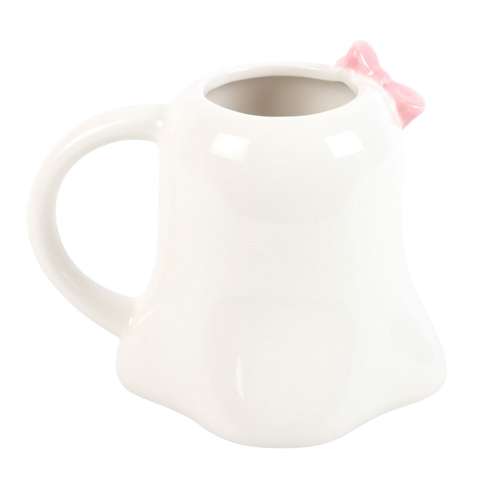 Mug "Mrs Boo Ghost" ceramic white
