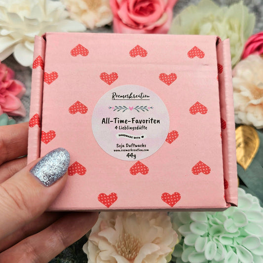 Probierbox All-Time-Favoriten 44 g | 4 Düfte | Duftwachs