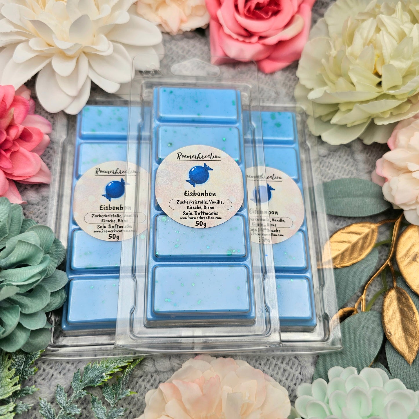 Tafel 50 g | Eisbonbon | Duftwachs