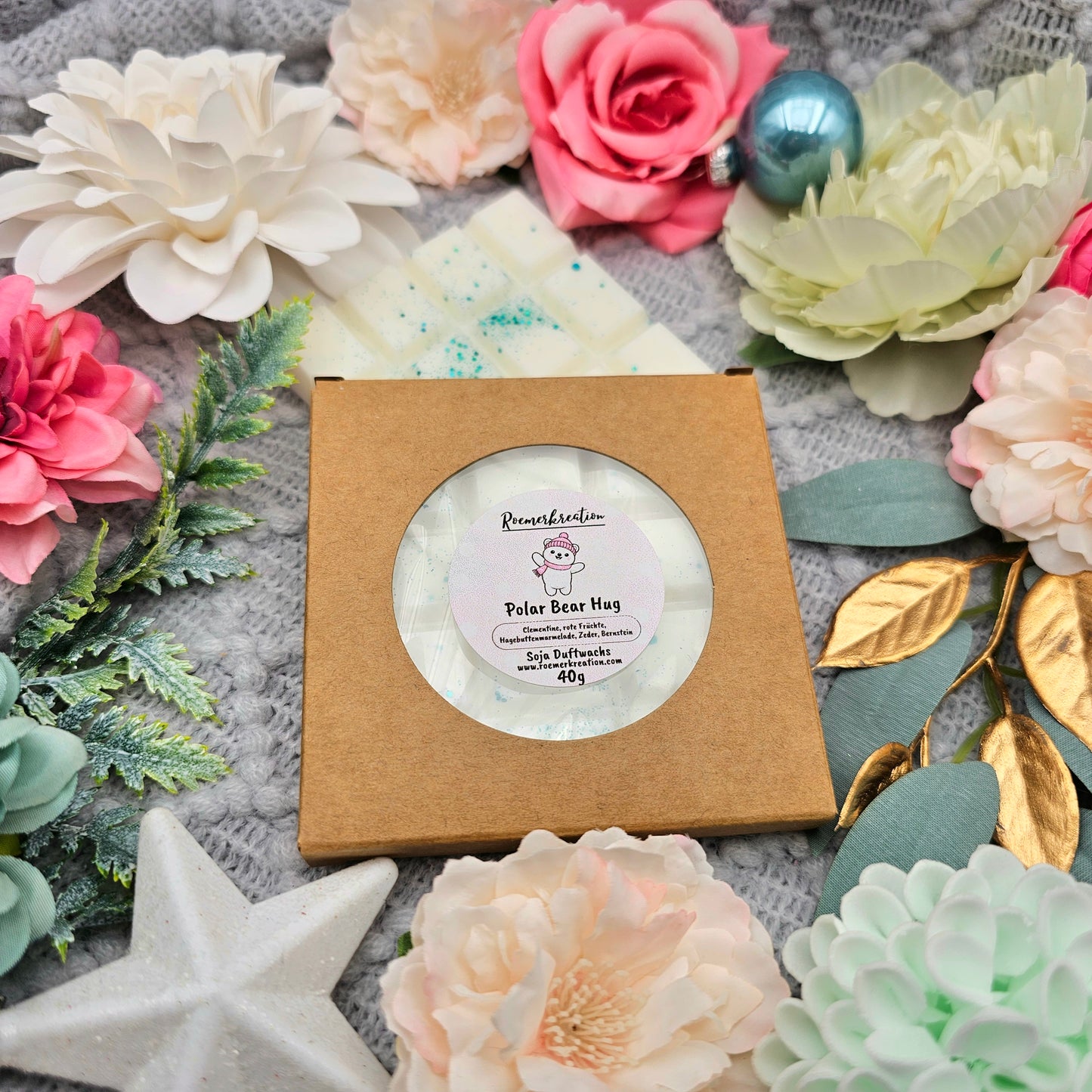 Tafel 40 g | Polar Bear Hug | *limitiert* | Duftwachs