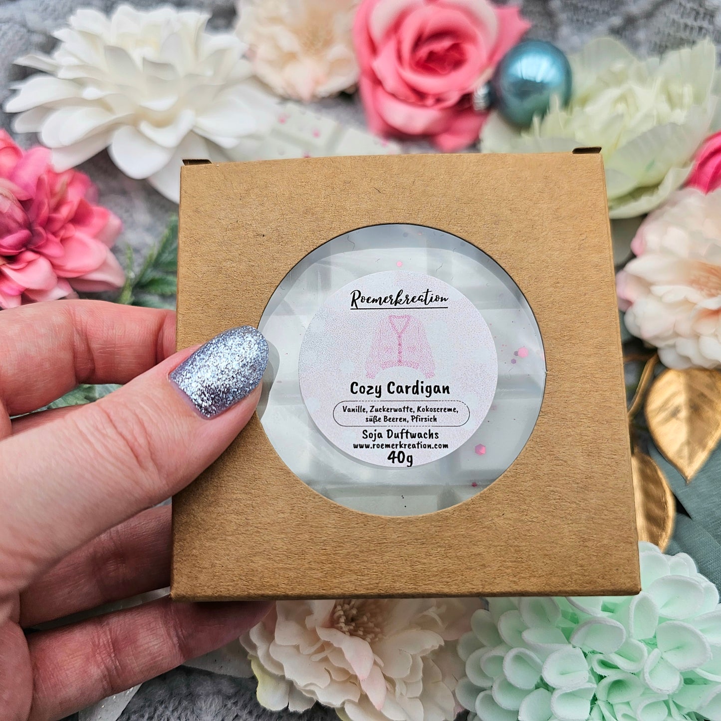 Tafel 40 g | Cozy Cardigan | *limitiert* | Duftwachs