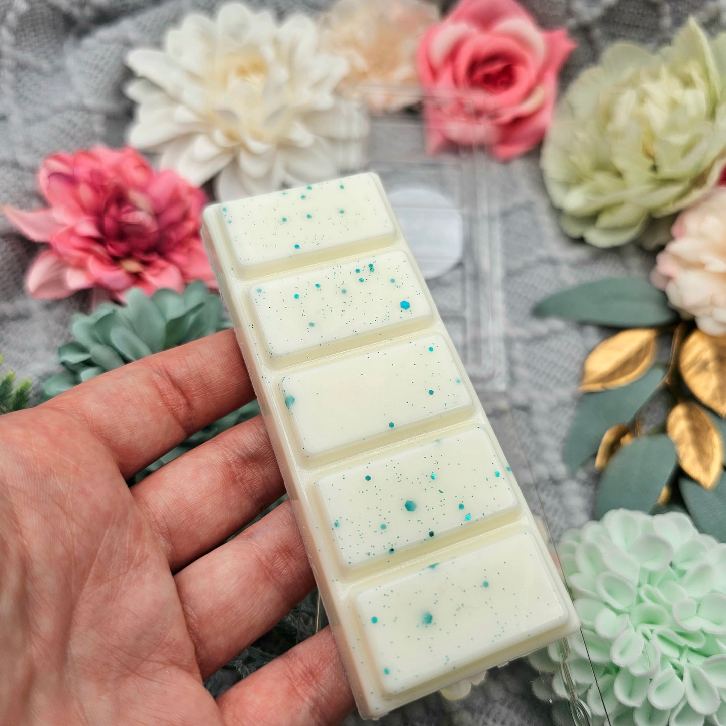 Tafel 50 g | Schneekugel | Duftwachs