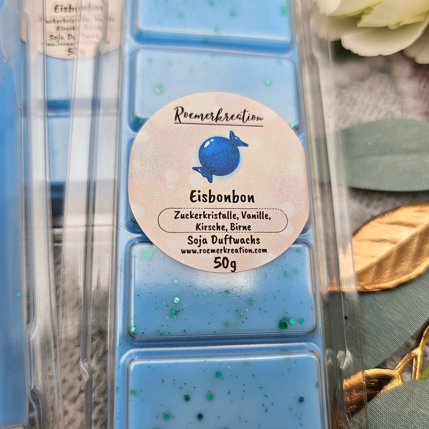 Tafel 50 g | Eisbonbon | Duftwachs