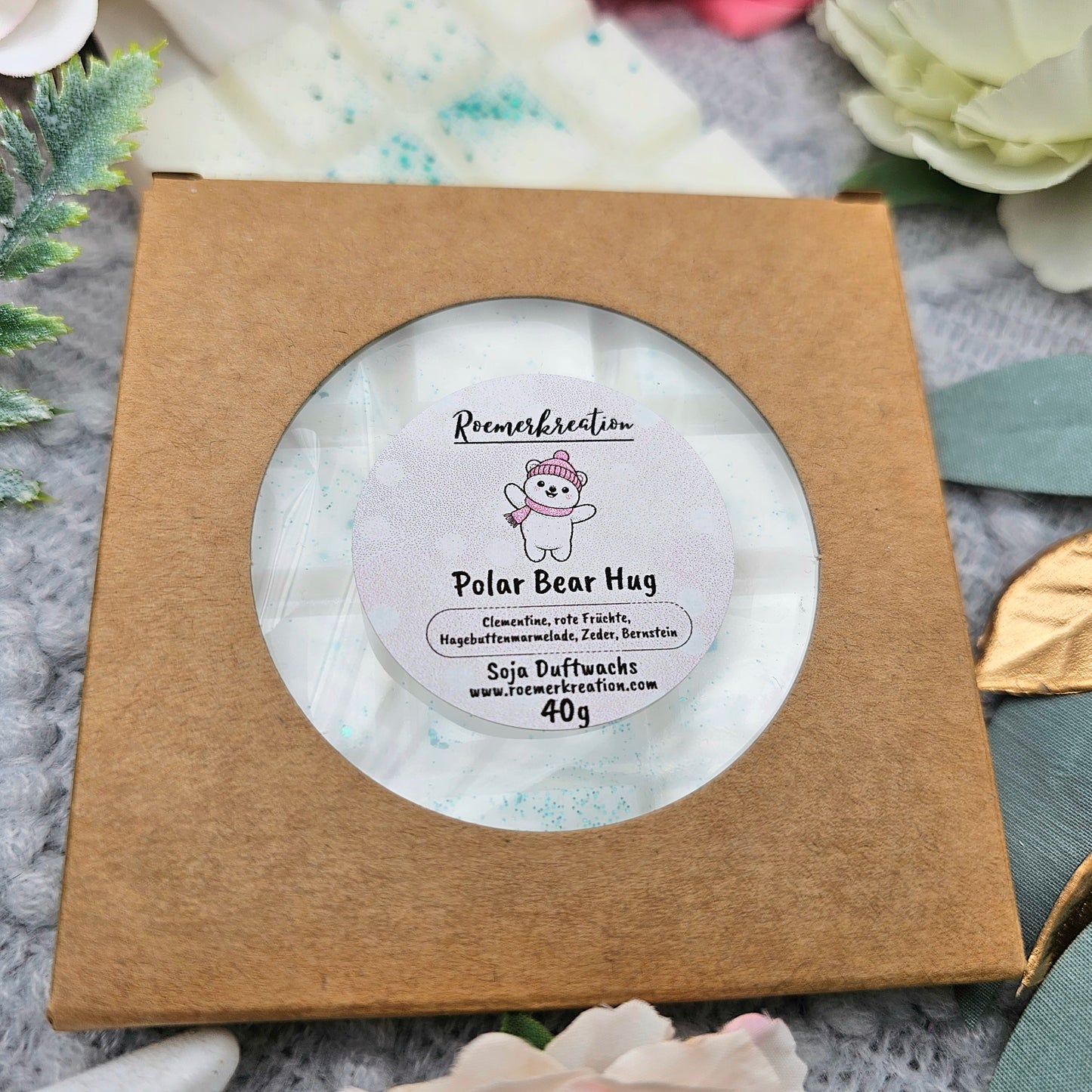 Tafel 40 g | Polar Bear Hug | *limitiert* | Duftwachs