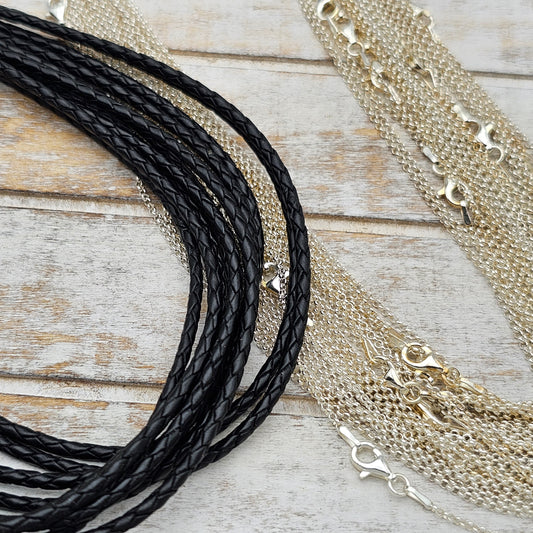 Kettenauswahl für unsere Schmuckstücke