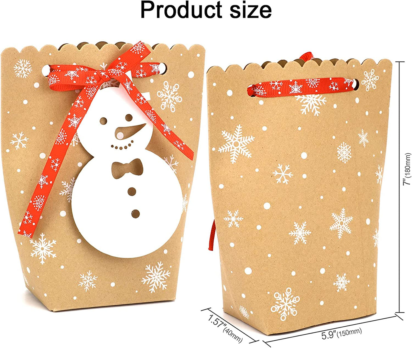Mittlere Box Weihnachten | 6 Winterdüfte Set | 120gr Sojawachs Box | limitierte Edition | Handgefertigtes Duftwachs